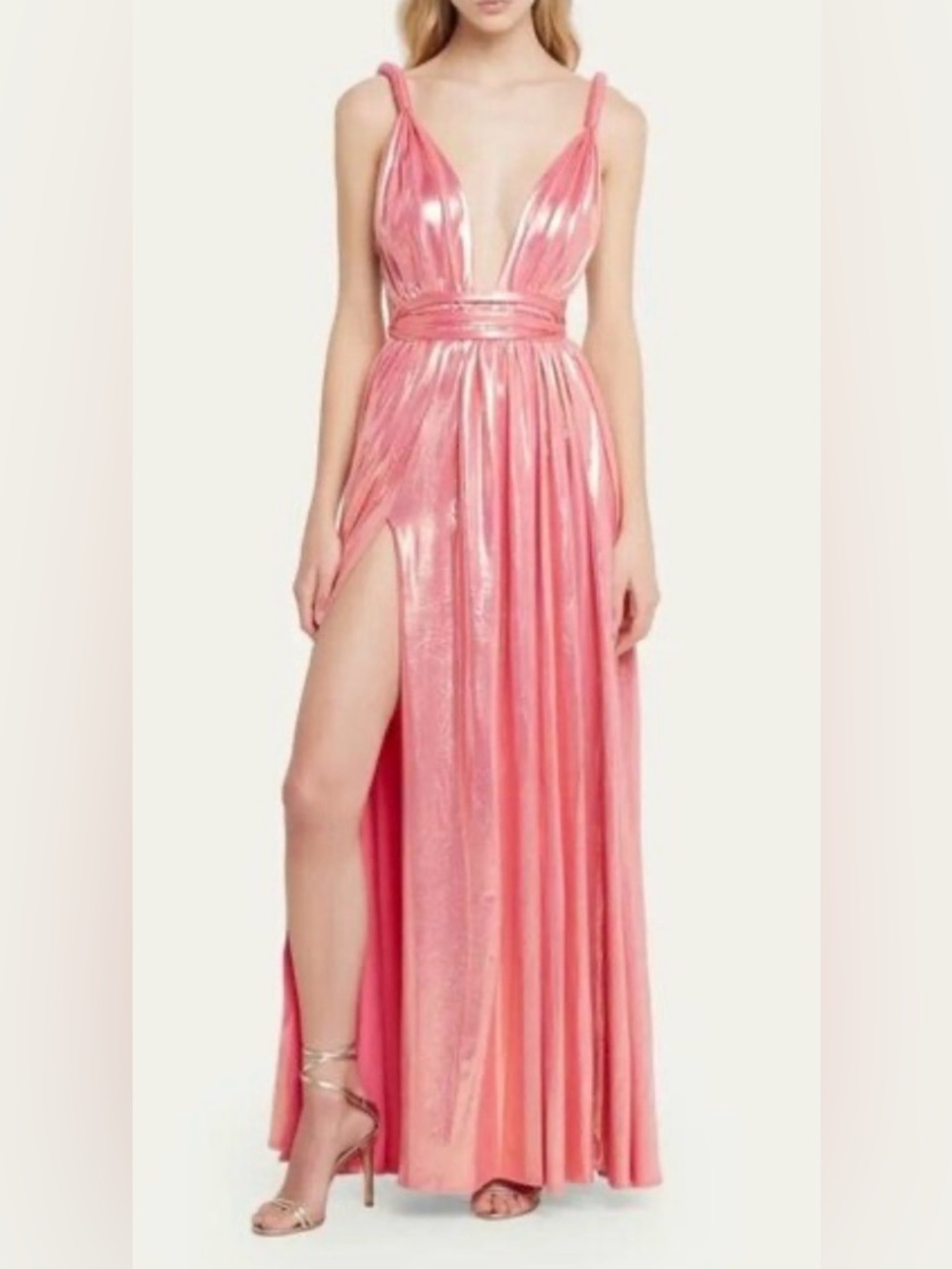 Bronx and Banco Goddess Gown Pink